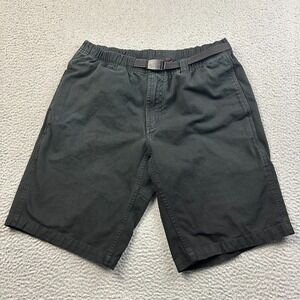 Gramicci Shorts Mens Large Black Rockin Sport Short Belted Relaxed Gorpcore